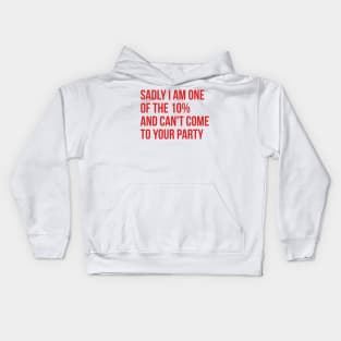 Pandemic Vaccine Excuses Kids Hoodie